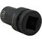 Dynamic 1" Drive Deep Socket, Black Phosphate, Tools 7/8" X 1" Drive, 6 Point Deep Length D025528 - alternate 3